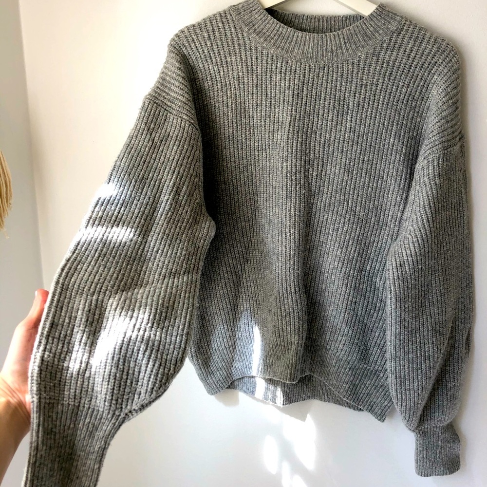 H&M Light Grey Knit